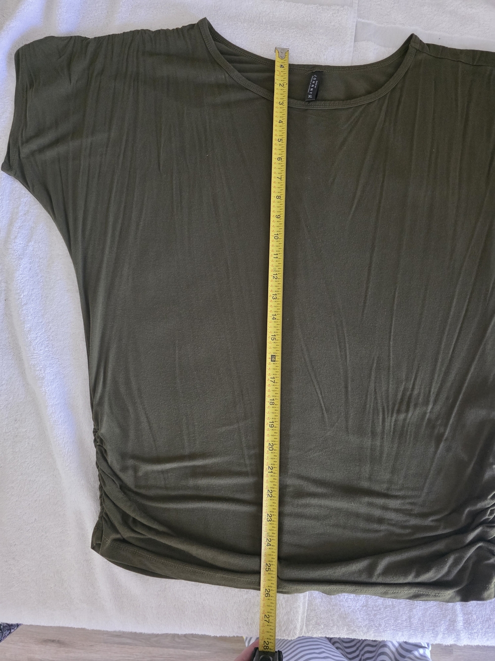 Made By Johnny Olive Green Tee - XL